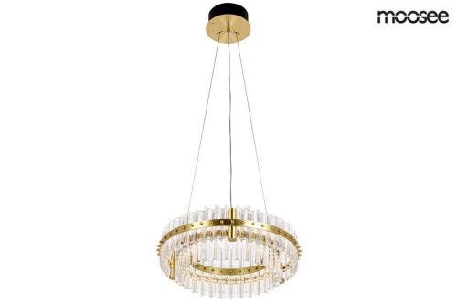 Moosee Saturnus 47 DUO LED Kristály Függőlámpa Arany