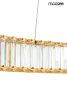 MOOSEE Liberty 100 Kristály Függőlámpa Arany LED