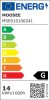 Moosee Ombre Level 100 LED Függőlámpa Acél Fekete Minimalista