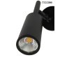 Moosee Prisma LED Állítható Fali Lámpa Fekete
