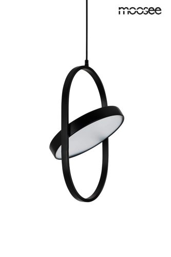 MOOSEE Spinner 19 Forgatható LED Függőlámpa Fekete Matt