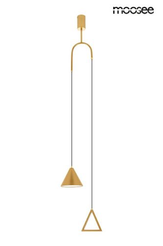 Moosee Acustica Geometrikus Arany LED Függőlámpa