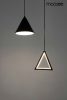 Moosee Acustica Geometrikus LED Függőlámpa Fém-Alumínium Fekete