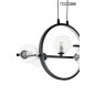 MOOSEE Alure Line Twin 90 Függesztett LED Lámpa Fekete