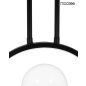 Moosee Alure Line Twin 120 Függőlámpa Fém Fekete LED