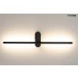 Moosee Tobia LED Fali Lámpa Fekete 360° Forgatható