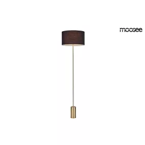Moosee Santorini Arany Állólámpa Textil Fekete Elegáns