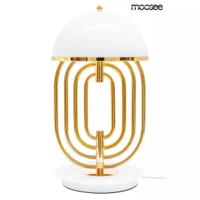 Moosee Bottega Asztali Lámpa Arany Fehér Glamour