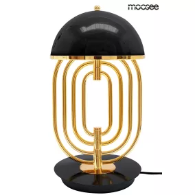 Moosee Bottega Asztali Lámpa Arany Fekete Glamour
