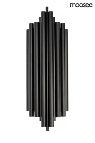 Moosee Harmonic Black Acél Fali Lámpa