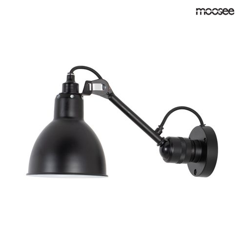 Moosee Frank Állítható Fali Lámpa Fekete