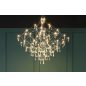King Home Constellation 100 Gold LED Függőlámpa Kristály Arany