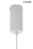 Moosee Ombre 60 LED Függőlámpa Fehér Minimalista
