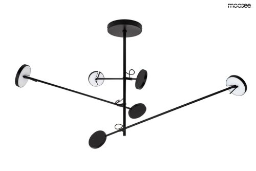 Moosee Bobbie 3 Modern Állítható LED Függőlámpa Fekete