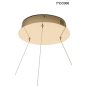 Moosee Ring Slim 80 LED Függőlámpa Arany