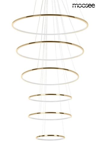 Moosee Ring Slim XL Arany LED Függőlámpa Kaskád
