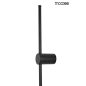 Moosee Ombre 100 LED Fali Lámpa Acél Fekete Minimalista