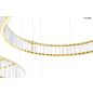 Moosee Liberty 3B Kristály Arany LED Függőlámpa