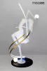 Moosee Dancing Queen Művészi Állólámpa Üvegszálas Fehér RGB