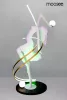 Moosee Dancing Queen Művészi Állólámpa Üvegszálas Fehér RGB
