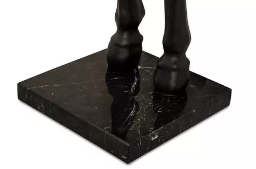 Állólámpa HORSE STAND S fekete - üvegszálas lámpa