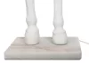 King Home Horse Stand M Ló Alakú Állólámpa Üvegszálas Fehér