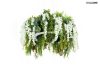Moosee Gardens Wisteria 70 LED Függőlámpa Művirág Fehér-Zöld