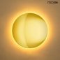 Moosee Shadow Sun 25 LED Fali Lámpa Arany