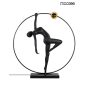 MOOSEE Human Acrobatic LED Állólámpa Fekete Limitált Kiadás