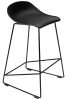 King Home ROLF Polipropilén Bárszék Fekete Modern PC-148A.76