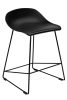 King Home ROLF Polipropilén Bárszék Fekete Modern PC-148A