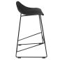 King Home ROLF Polipropilén Bárszék Fekete Modern PC-148A