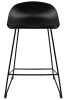 King Home ROLF Polipropilén Bárszék Fekete Modern PC-148A
