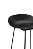 King Home ROLF Polipropilén Bárszék Fekete Modern PC-148A