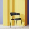 King Home JETT Polipropilén Szék Fekete Modern