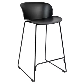 King Home Alto 66 Polipropilén Bárszék Fekete