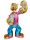 King Home Popeye Üvegszálas Dekorációs Figura 185 cm Többszínű