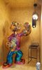 King Home Popeye Üvegszálas Dekorációs Figura 185 cm Többszínű