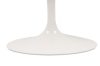 King Home Tulip Ellipse Ovális Arabescato Márvány Étkezőasztal Fehér
