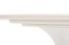 King Home Tulip Ellipse Ovális Étkezőasztal MDF Fehér