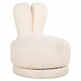 Richmond Bunny Gyermek Forgófotel Teddy Fehér