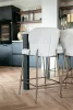 Richmond Interiors Darby 67 Bárszék Bézs Arany Fém Lábakkal