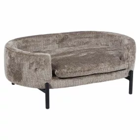 Richmond Dolly Luxus Kutyafekhely Taupe Chenille Szövettel
