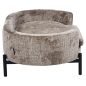 Richmond Dolly Luxus Kutyafekhely Taupe Chenille Szövettel
