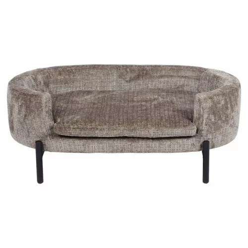 Richmond Dolly Luxus Kutyafekhely Taupe Chenille Szövettel