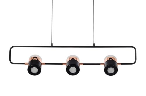 King Home Blink 3 LED Függőlámpa Fém Fekete Állítható