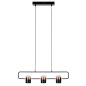 King Home Blink 3 LED Függőlámpa Fém Fekete Állítható