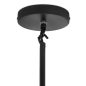 King Home Candelabr 6 Függőlámpa Alumínium Fekete Faág-inspirált