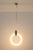 King Home HOPP 40 Modern Függőlámpa Arany LED Gyűrű