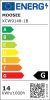 King Home Capri Wall 6 LED Fali Lámpa Üveg Arany Buborékos